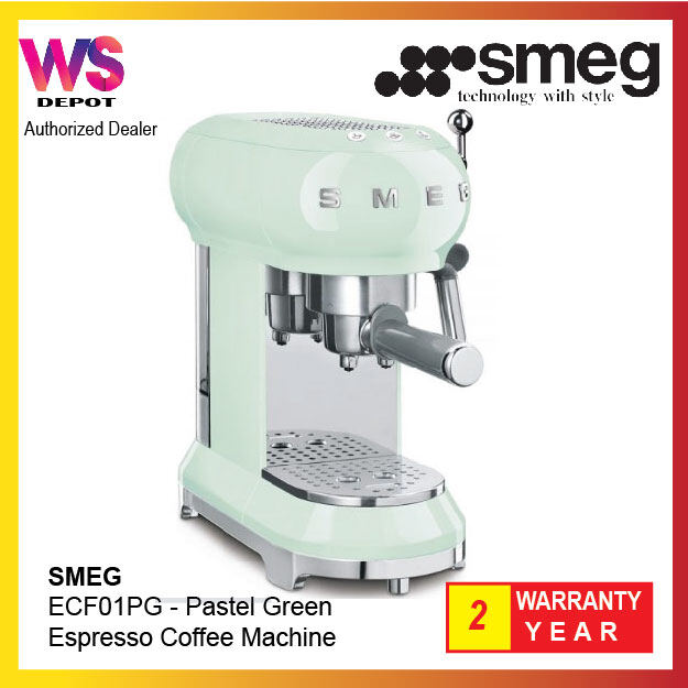 Pre Order) Smeg ECF01 Espresso Coffee Machine Collection Series