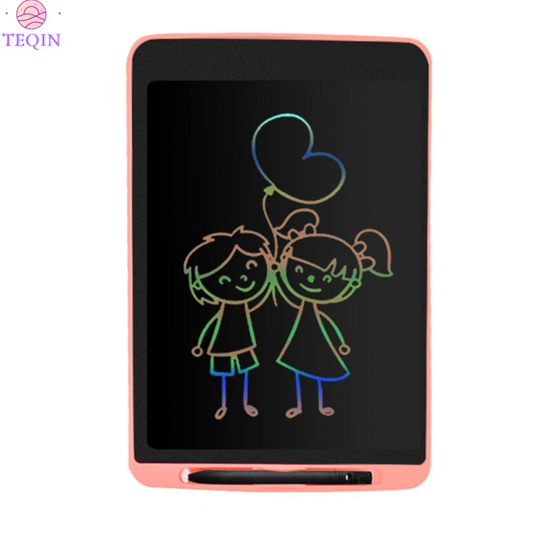 Teqin hot sale lcd writing tablet with lock 8.5/10/12 inch lcd color screen drawing doodle board educational toys for kids