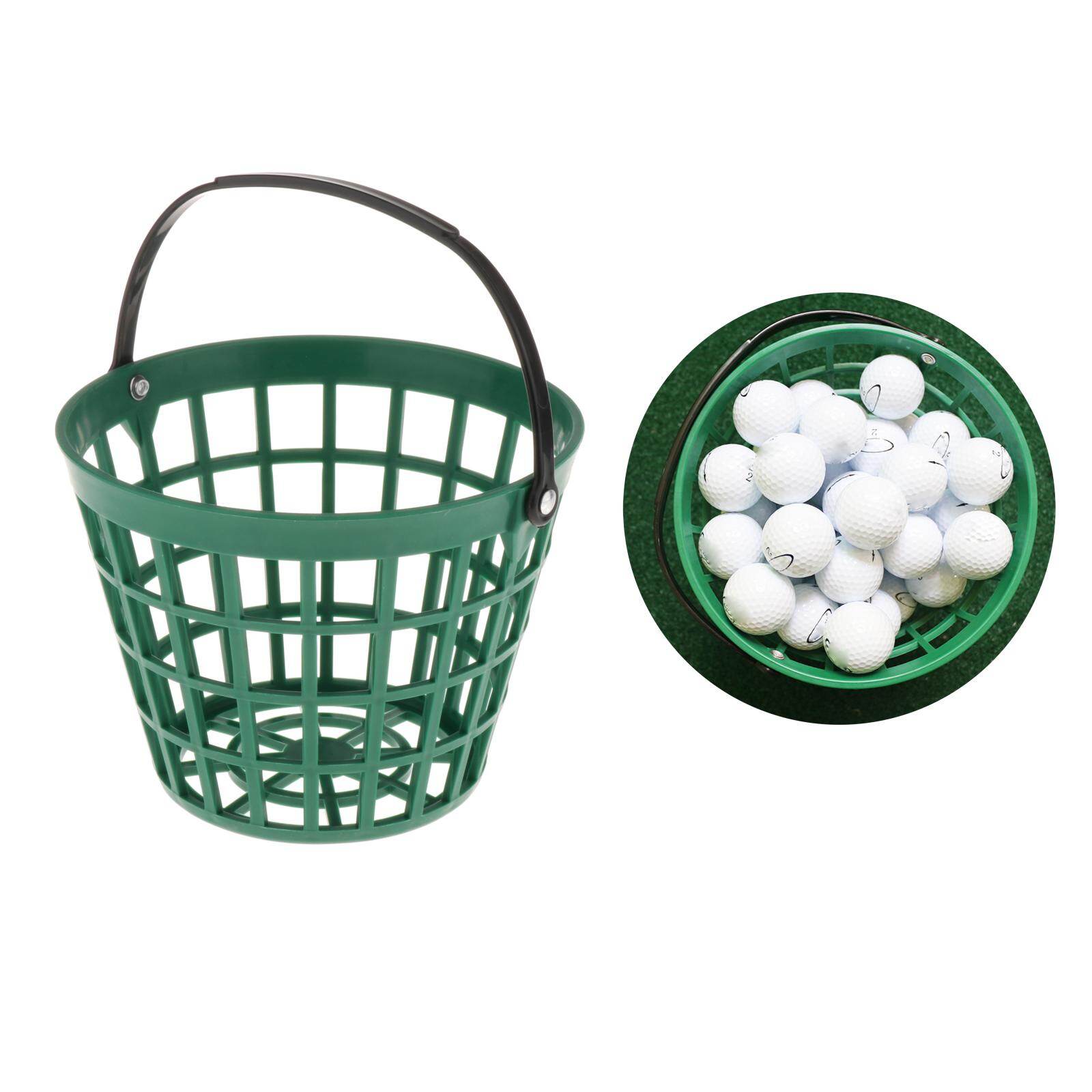 Blesiya Giỏ Bóng Golf Màu Trơn, Golf Phạm Vi Xô Túi Đựng Đồ