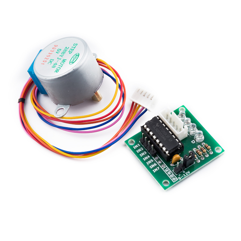 28byj-48 5v 4 phase dc gear stepper motor + uln2003 driver board for arduino diy kit