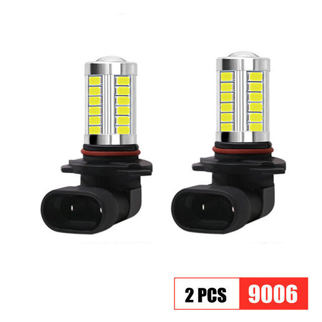 Angelila 2x h4 h8 h11 led hb4 9006 hb3 9005 h7 5630 33smd 12v white fog lights bulbs car driving running lamp