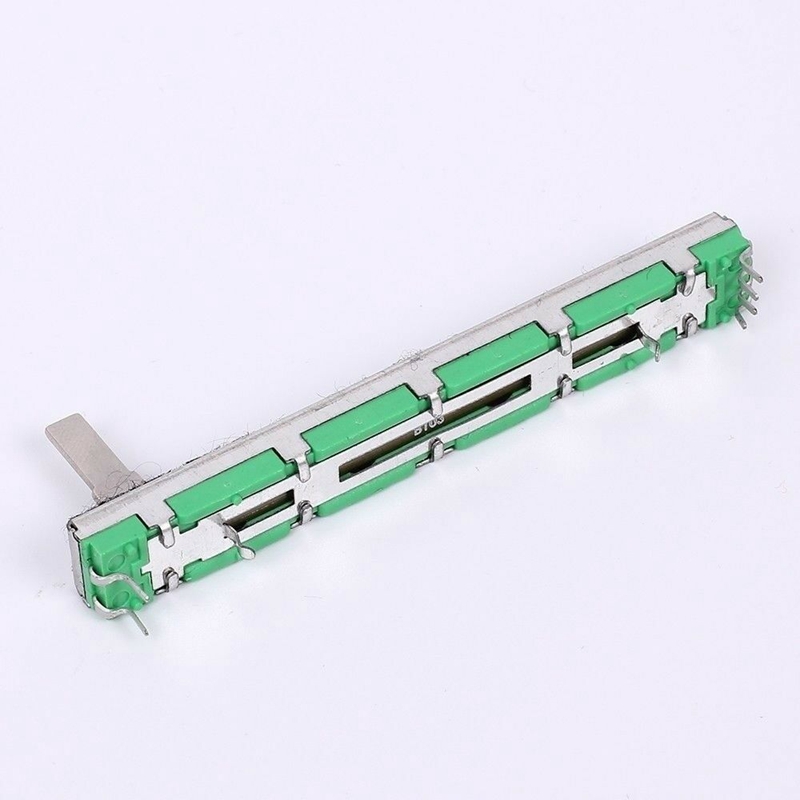 10PCS 75mm Behringer Mixer Fader – B10K Dual Double Straight Slide Potentiometer
