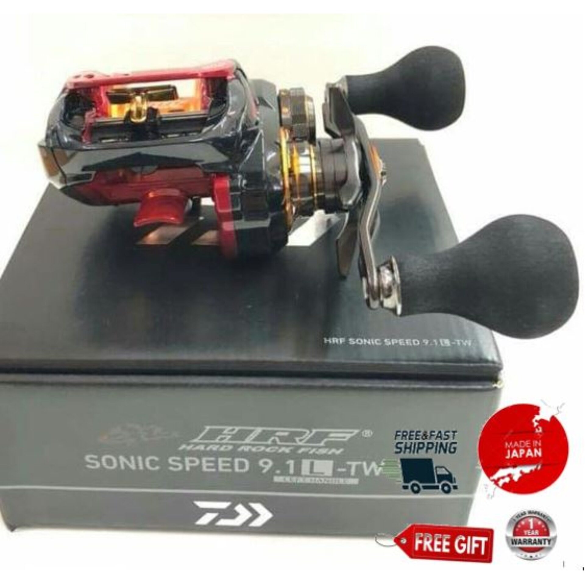 希少 極美品 ダイワ 18 HRF SONIC SPEED 9.1L-TW HRF ソニックスピード 9.1R-TW｜＠ベリーネット 日本最大新品