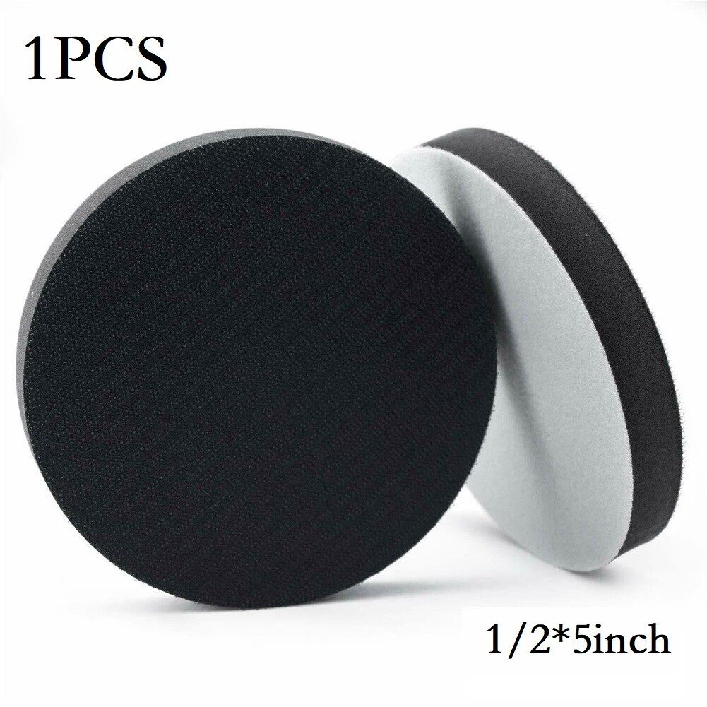 1pcs Buffering Pad 5/6/7 Inch Soft Sponge Interface Pad for Sanding Pads Hook And Loop Sanding Discs For Uneven Surface Polishing Power Tools Accessories