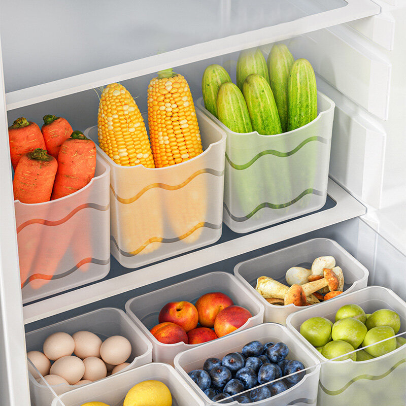 Refrigerator side door storage box, side storage, sorting and organizing, divine tool, inner side preservation, food grade box, kitchen
