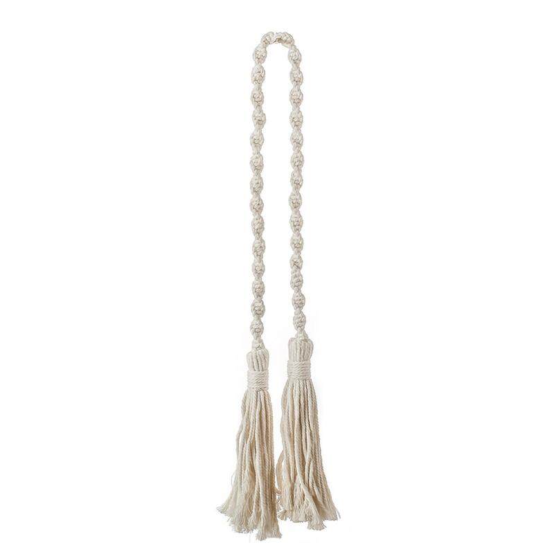 Dây Thừng Rèm Bohemia Dệt Bằng Tay Nông Thôn Thắt Nút Dây Bông Tieback