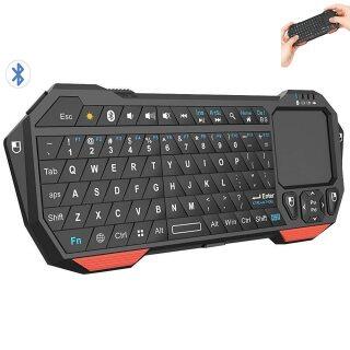 SeenDa Wireless 3.0 Bluetooth Keyboard with Touchpad for Phone Smart TV thumbnail