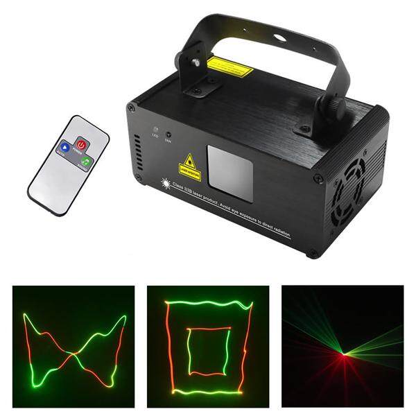 【Free Vận Chuyển + Đèn Flash Deal】 3D TỰ ĐỘNG DMX 512 8CH Laser Máy Chiếu Đèn Sân Khấu LED Chiếu Sáng Xmas Đảng KTV DJ