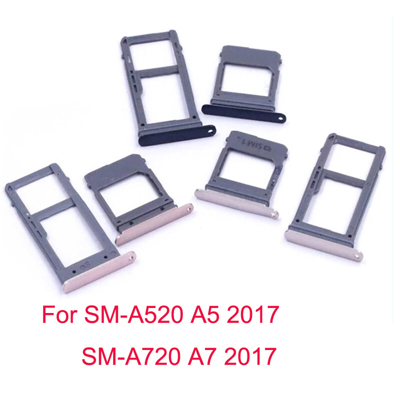 Khay Đựng Thẻ SIM Cho Samsung Galaxy A3 A5 A7 2017 A320 A520 A720