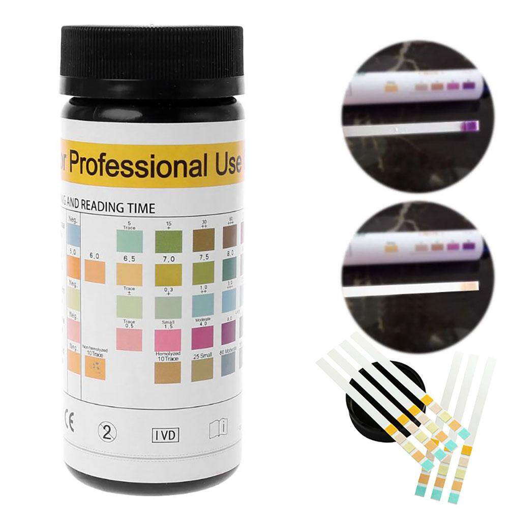 100pcs Test Strip Urs-5k Urine Ketostix Reagent Analysis Testing Strips 