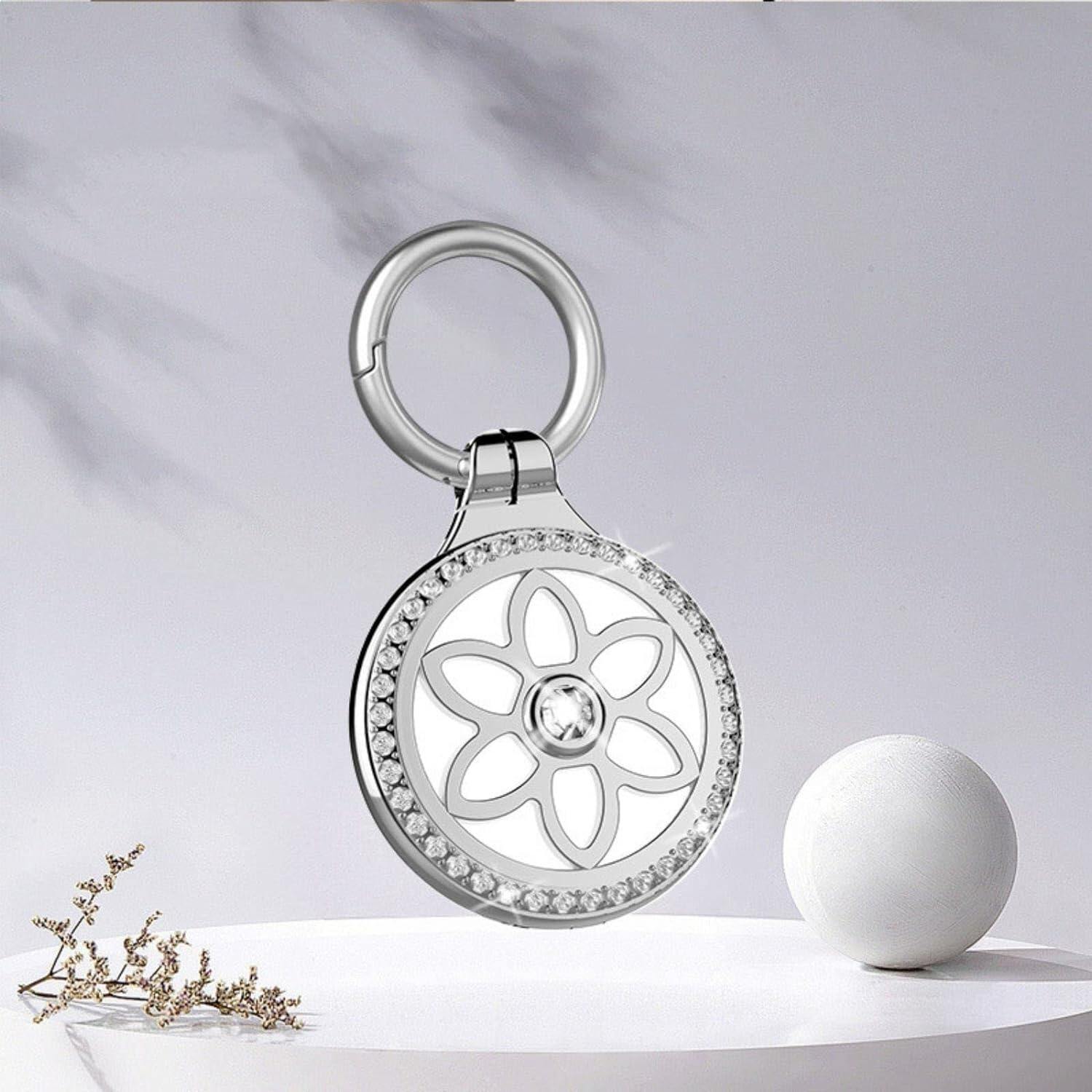 Cho không khí Thiết bị theo dõi dạng thẻ shinning quẻ trường hợp bảo vệ cho airtag Apple chống mất định vị bảo vệ