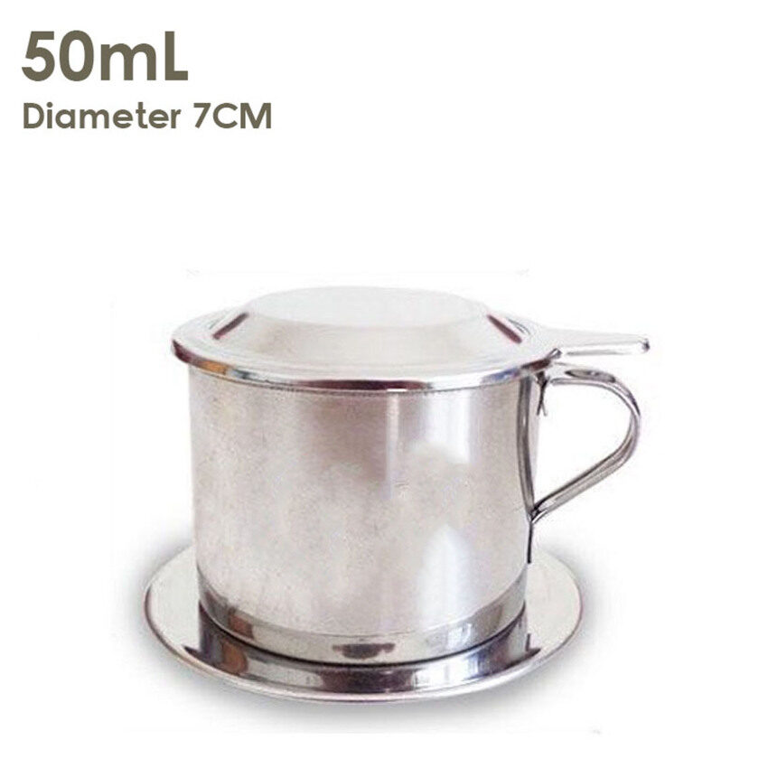 Vietnam Coffee Filter Stainless Steel Coffee Filter Cup Portable Drip Coffee Filter Coffee Filter Pot Coffee Making Accessories