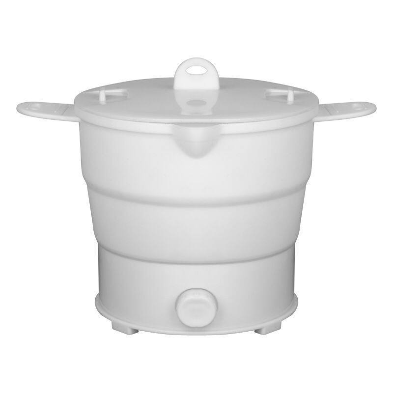 KUDIXIONG Portable electric cooker foldable electric cooker electric kettle silicone anti-dry