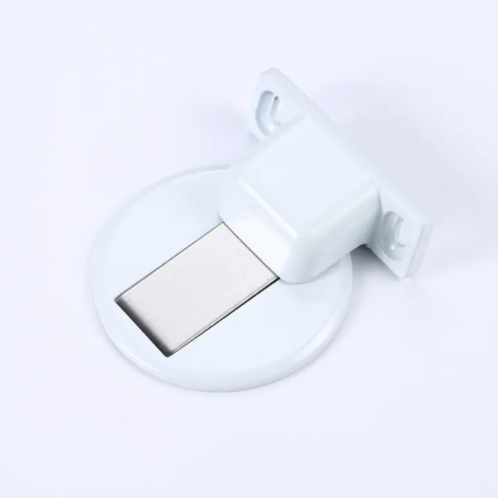 Stainless Steel Strong Magnetic Door Stop Floor Mount Self Strong Magnetic Door Stop Floor Mount