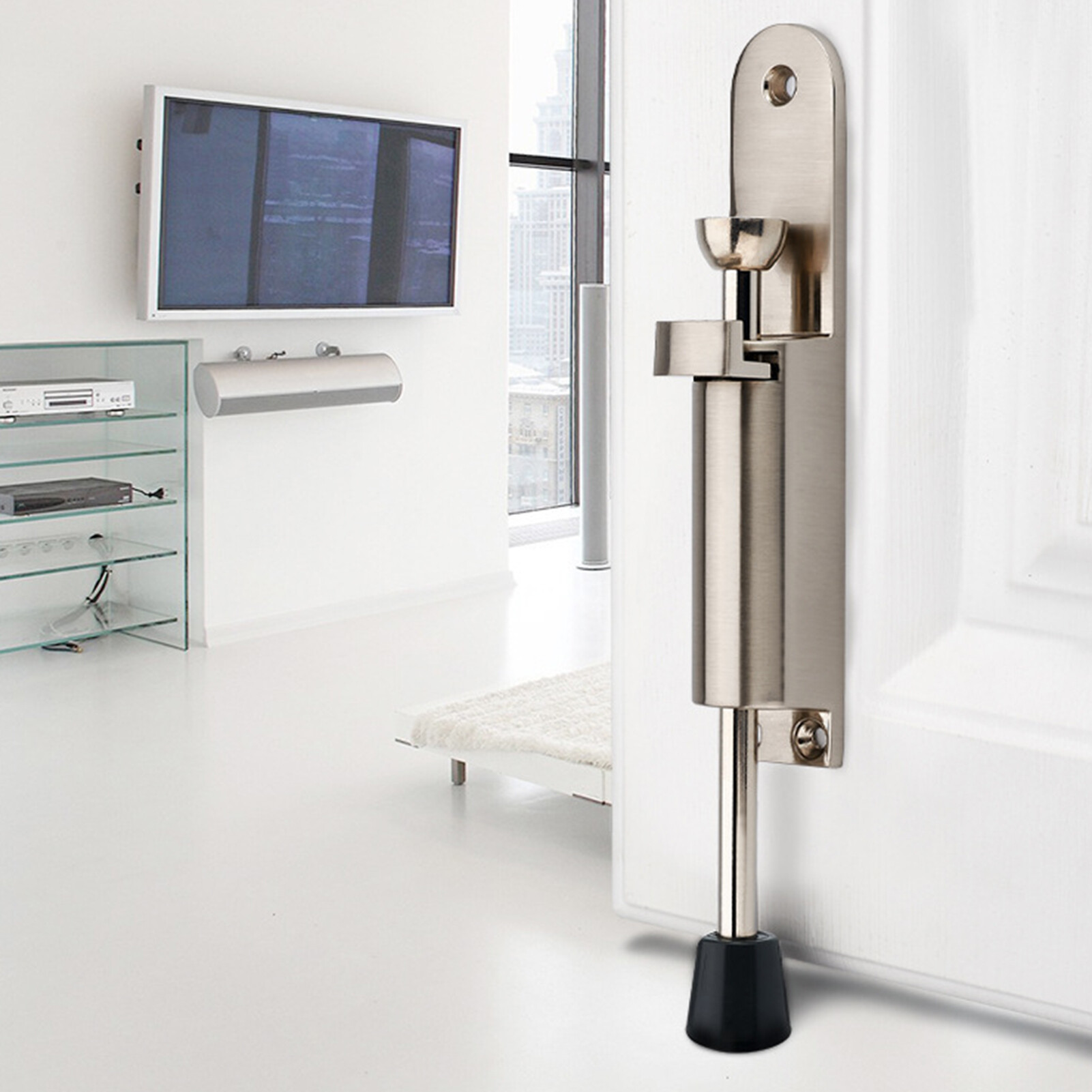 Miao Tools Adjustable Foot-Operated Automatic Holder Door Protective Stopper Kickdown