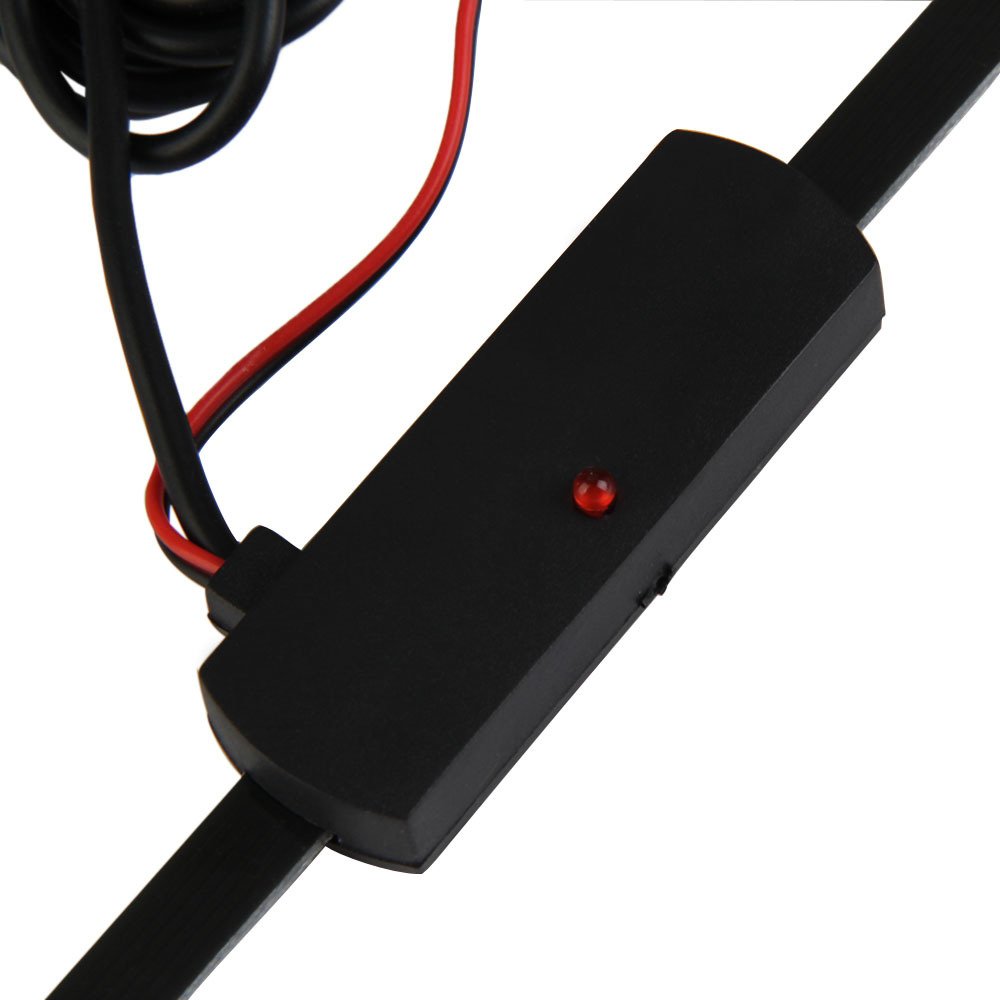 AM-FM Điện Tử Kính Chắn Gió Ô Tô Thông Dụng Ăng Ten Vô Tuyến Không Định Hướng, 12V