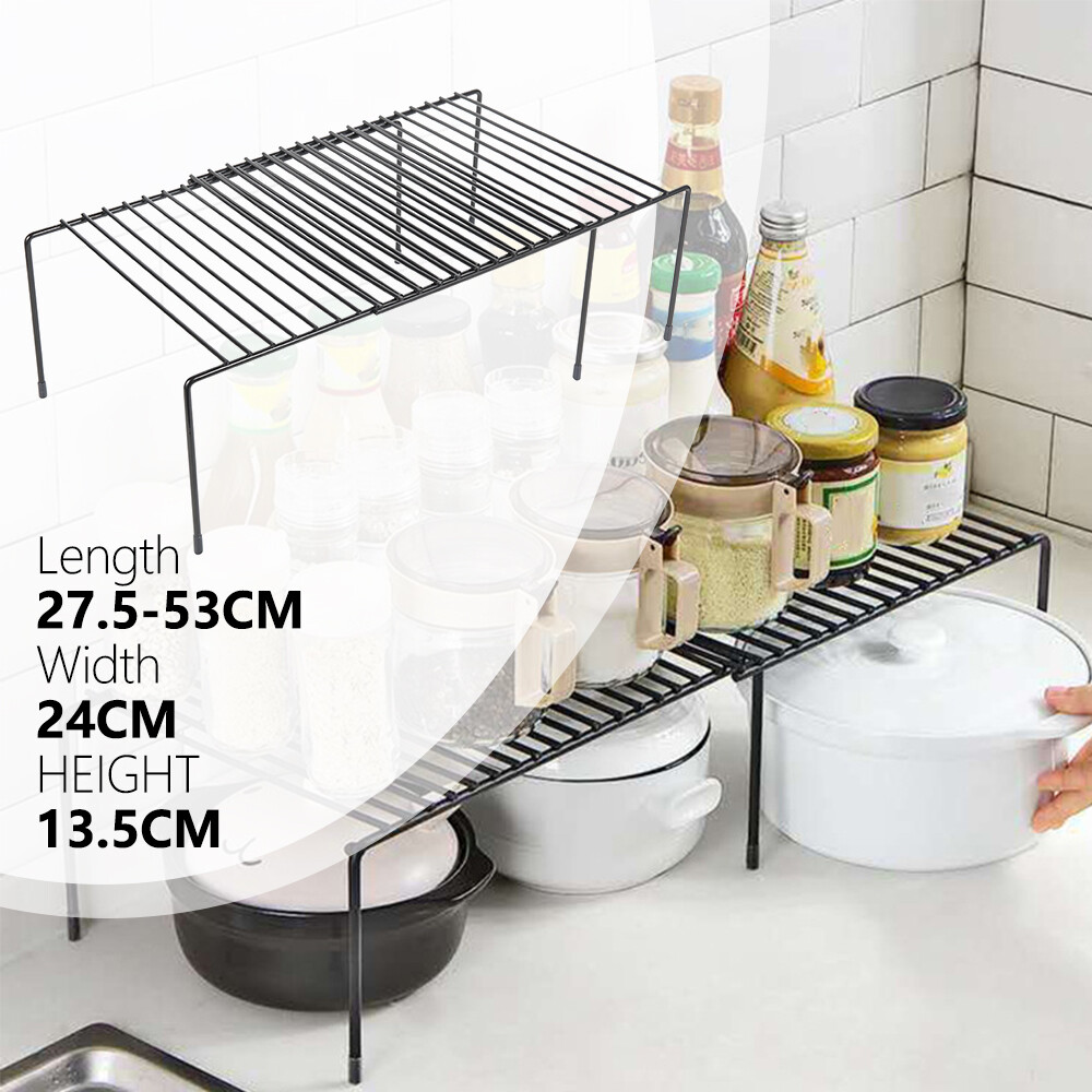 Everso Nhà Bếp Tổ Chức Giá Đỡ Bếp Nhà Bếp Có Thể Điều Chỉnh Tủ Tủ Lưu Trữ Kệ Để Đồ Ngăn Kéo Giá Đựng Đồ Phòng Tắm