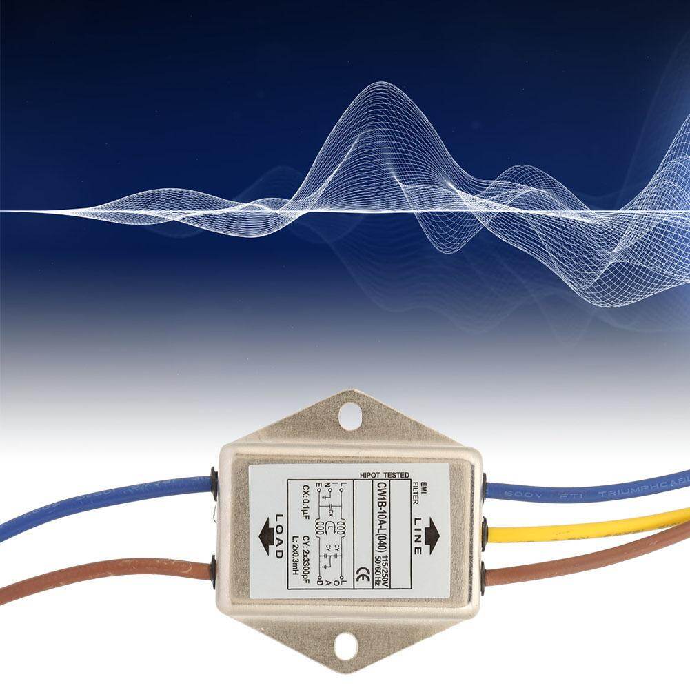 CW1B-10A-L(040)Single Phase Filter EMI Power Filter 125/250v
