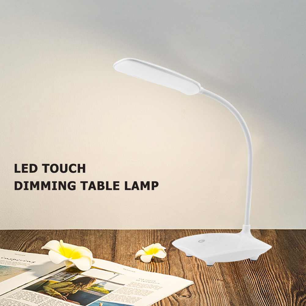 【Winnereco】Đèn Bàn LED 3 Chế Độ Kẹp Cảm Ứng Đèn Ngủ Có Thể Điều Chỉnh Độ Sáng USB Bảo Vệ Mắt (Hàng Có Sẵn)