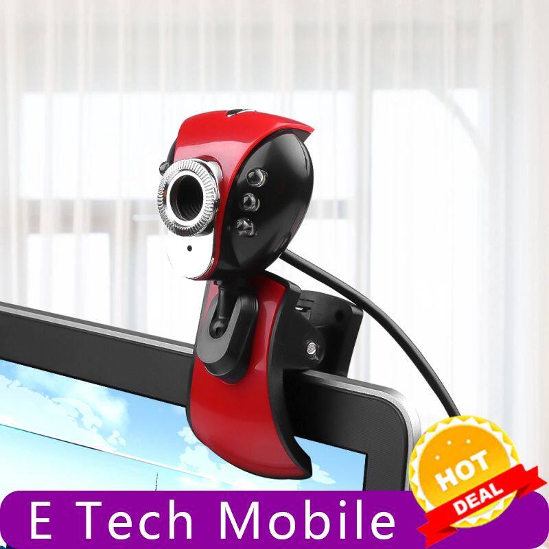 Camera Mini HD E Tech Mobile【mới】camera Máy Tính 360 Độ USB 2.0 50.0M 6 Camera Máy Tính Có Đèn LED...