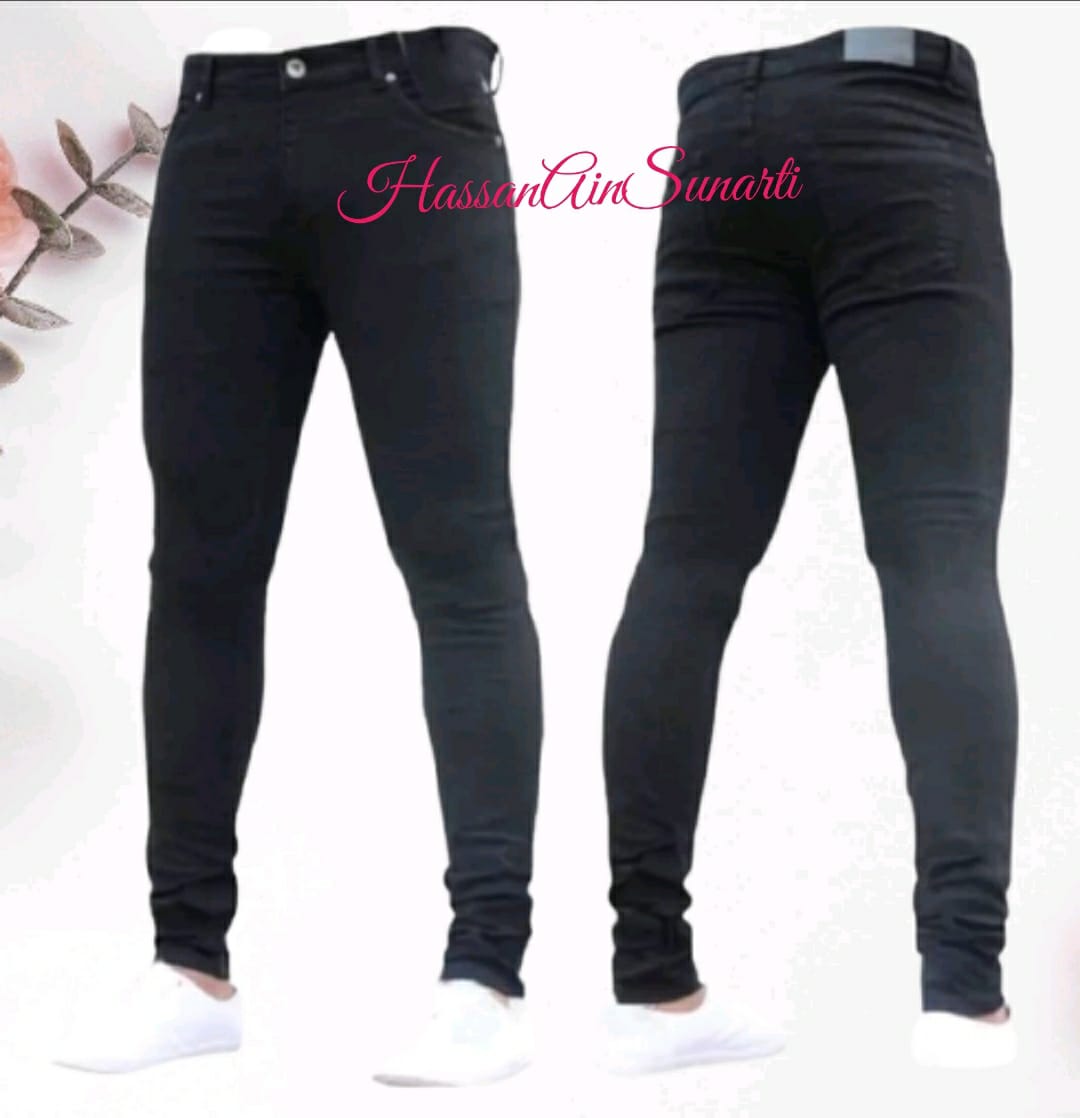 Mens Jeans Skinny Lelaki Denim Jeans 
