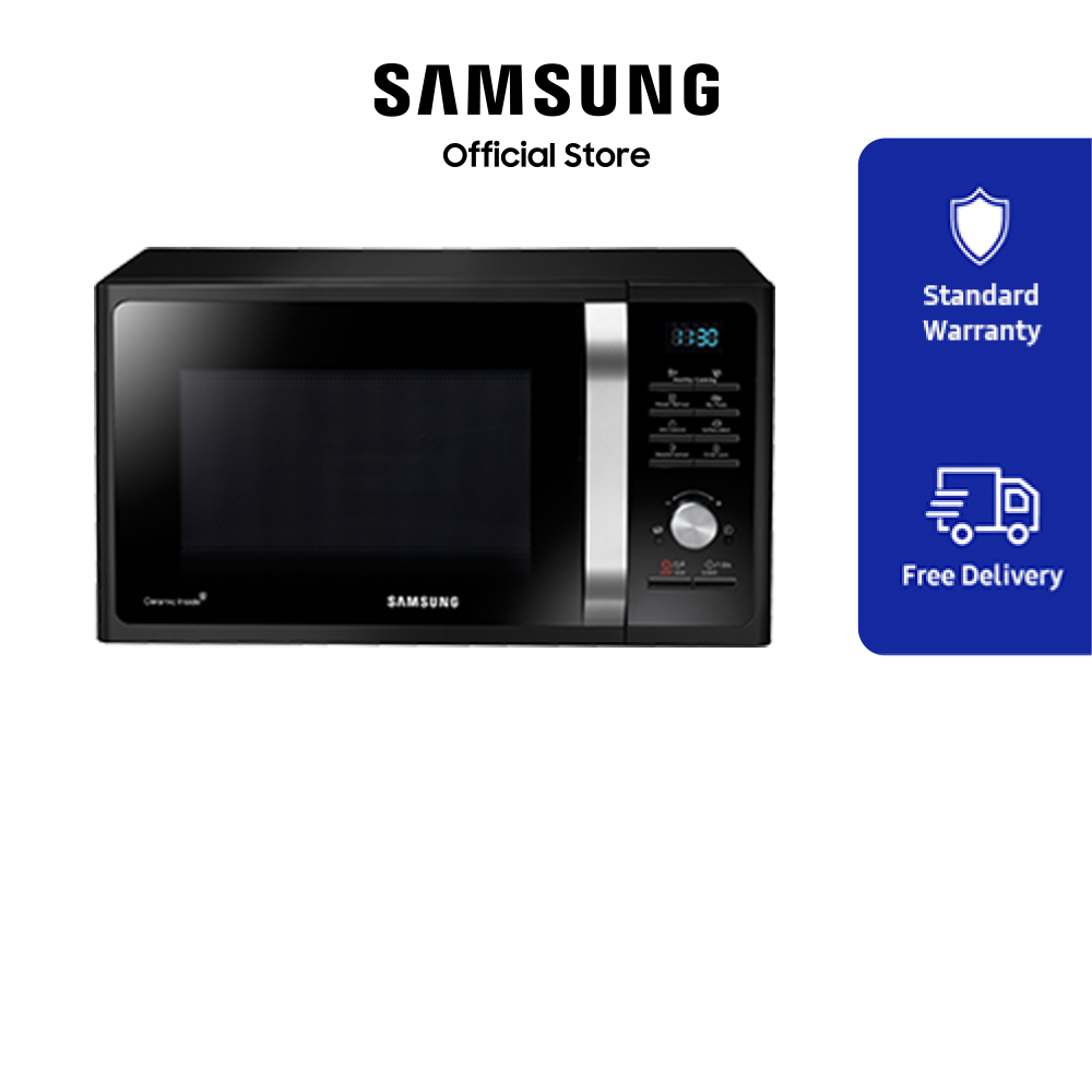 samsung 28l convection microwave oven with slim fry sam mc28m6035kw