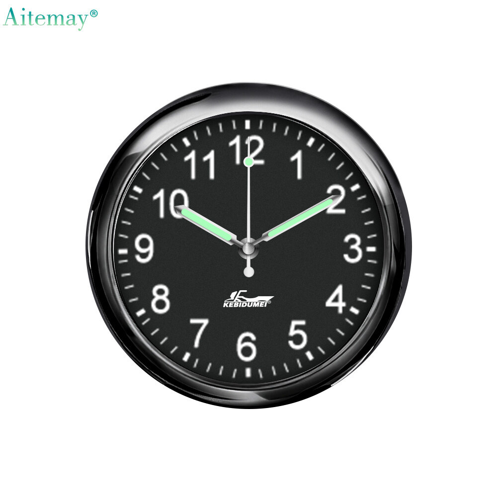 Aitemay Upgrade Car Luminous Clock Air Vent Watch Auto Interior
