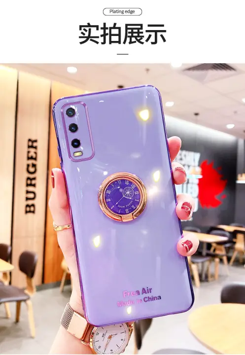 Vivo Y Vivo Yi Vivo Ys Silicone Ring Back Protective Phone Case For Vivo Y Vivo Yi Vivo Ys Lazada Ph