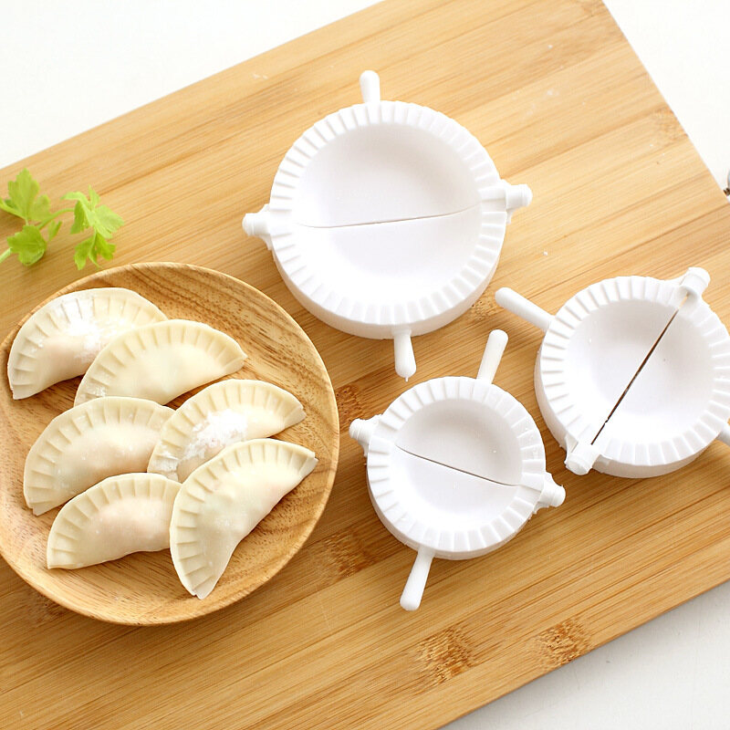 1/3 Cái Khuôn Làm Bánh Bao Dụng Cụ Làm Bánh Jiaozi Bằng Nhựa 7/8/9Cm Khuôn Làm Bánh Bao Ép Bột Cho Bánh Hấp Pie Ravioli Phụ Kiện Nhà Bếp