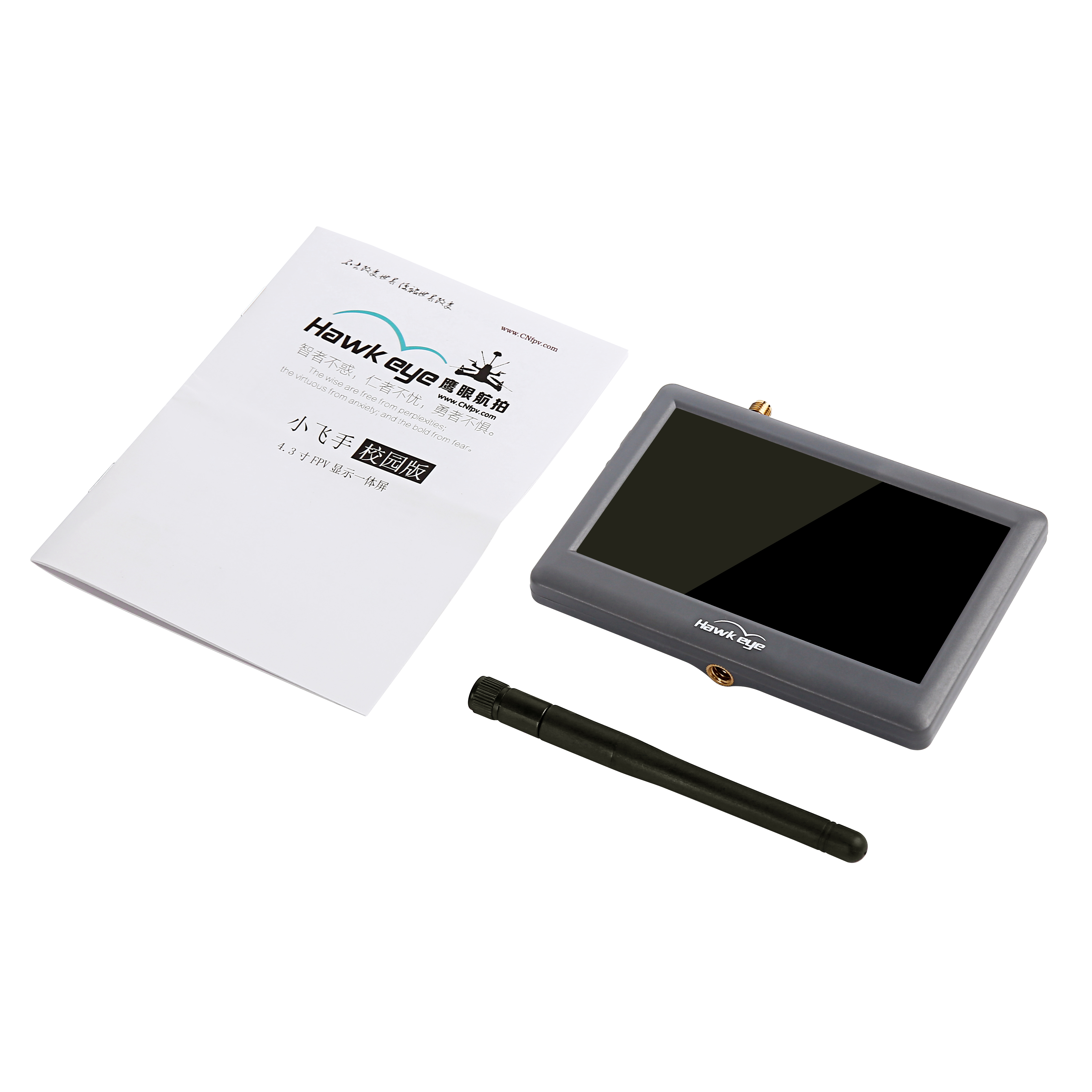 [adolesce] Hawkeye Little Pilot 5.8G FPV Monitor 4.3 inch 48CH FPV HD ...