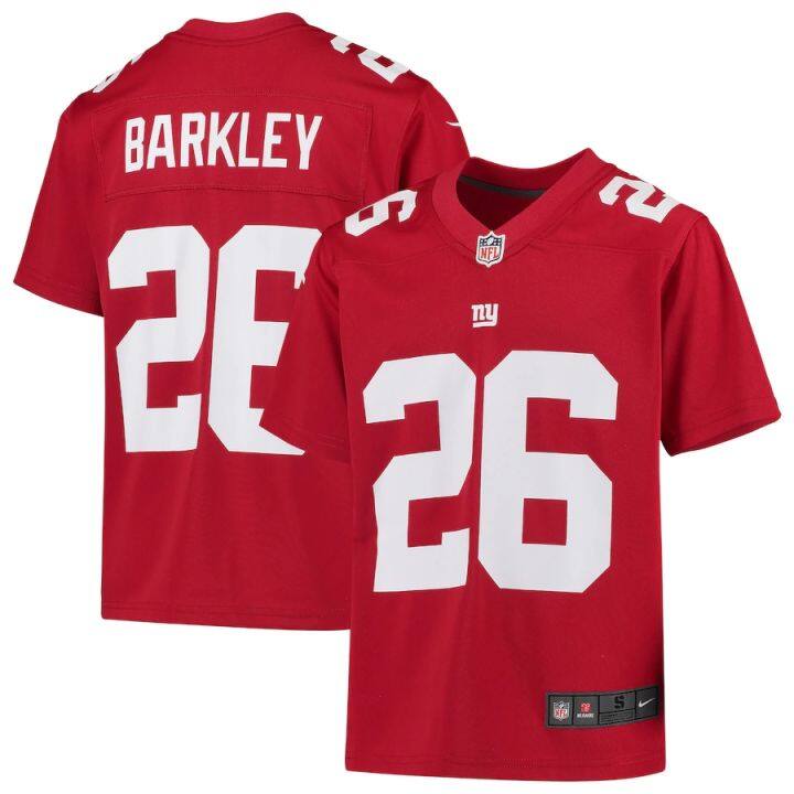 saquon barkley jersey red