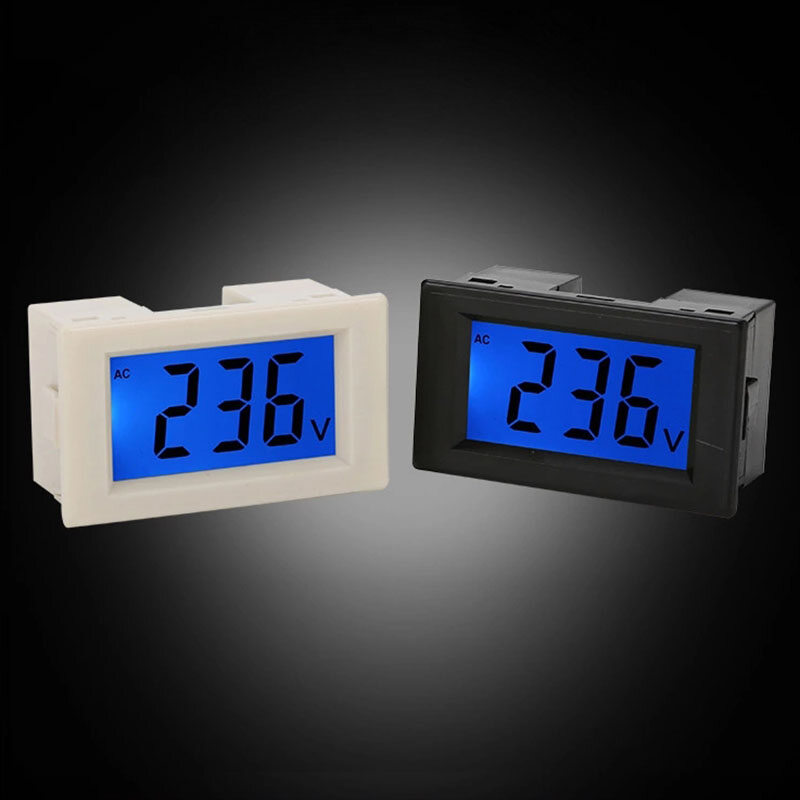Dụng Cụ Đo Điện Xoay Chiều Màn Hình Kỹ Thuật Số LCD D85-120 Vôn Kế 2 Dây AC 80-500V