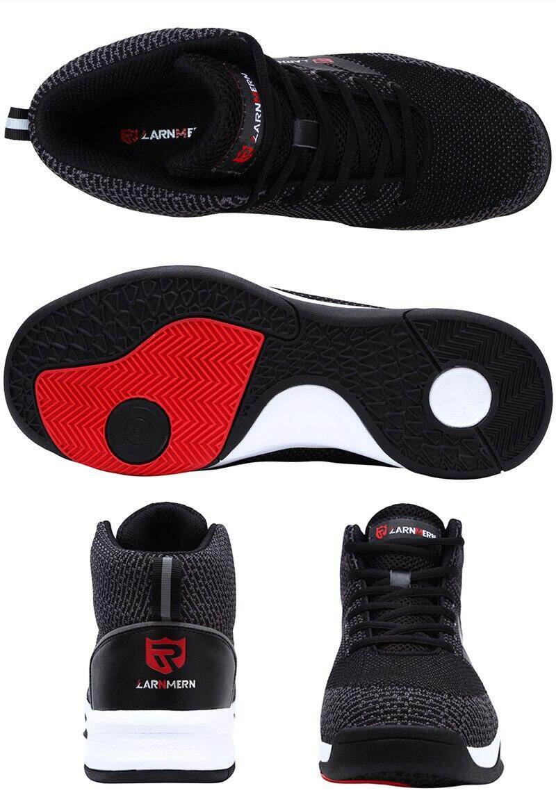 Zapatos Seguridad Verano LARNMERN Zapatos De Seguridad De Trabajo