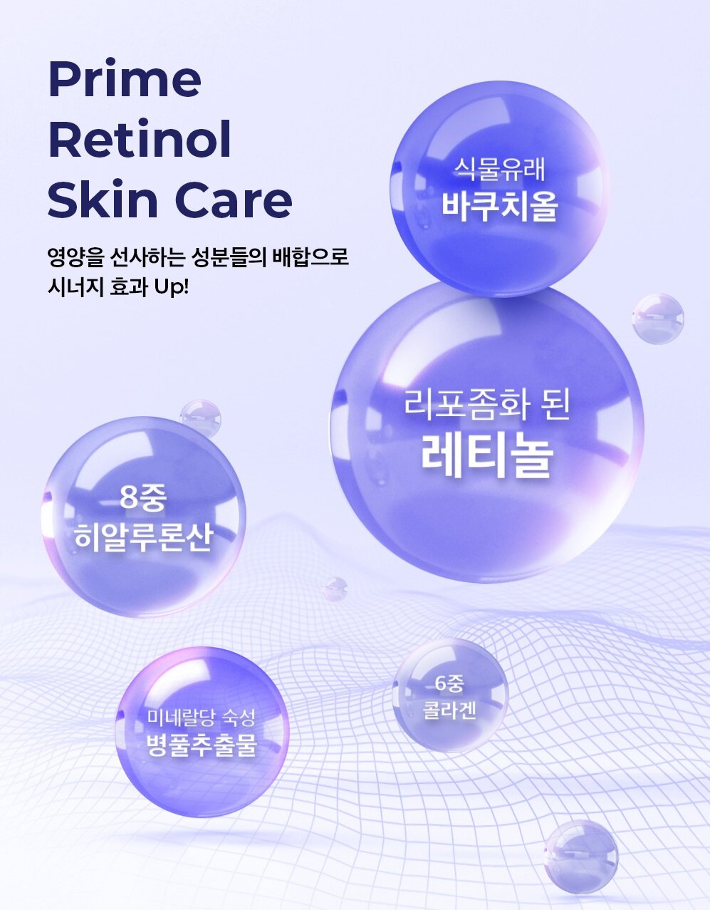 THE SAEM] Prime Retinol Skin Care Set Niacinamide Serum Set