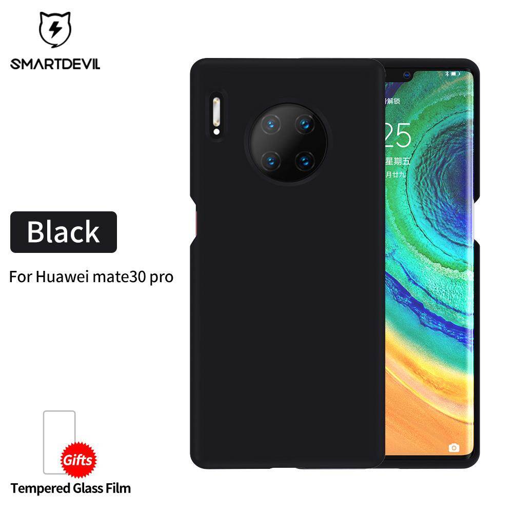 SmartDevil Liquid Silicone Silky LSR Phone Case, Flex Pure Cases Soft Smooth Cell Phone Back Cover For Huawei Mate 30/30 Pro
