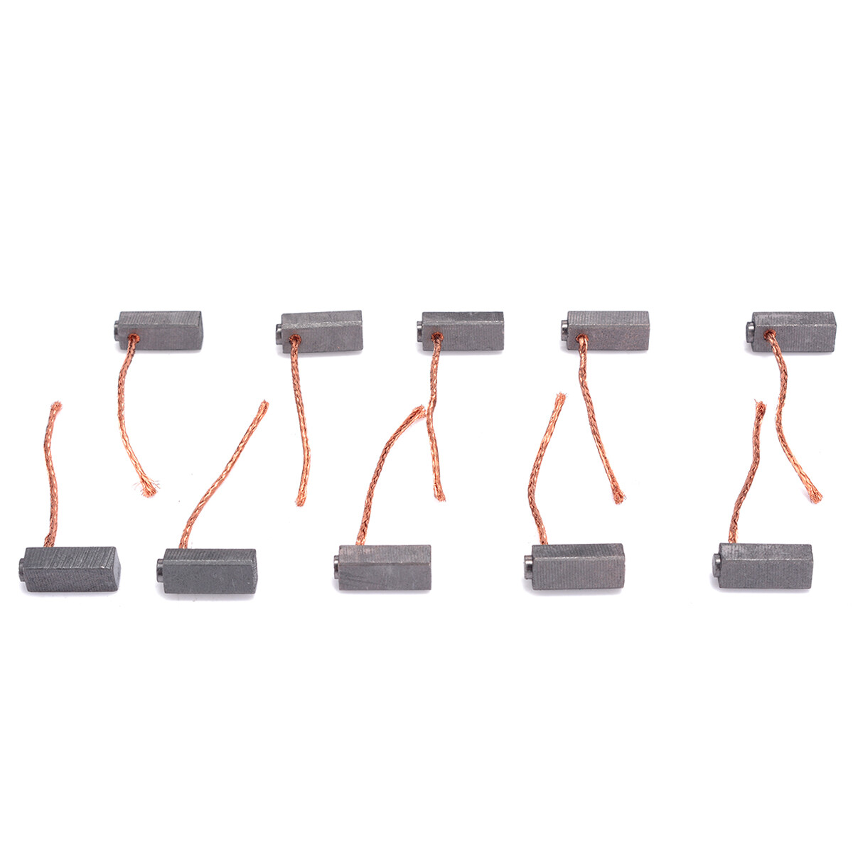 BOKALI 10 Chiếc Chổi Than Bộ Chổi Động Cơ Để Thay Thế Điện Thông Dụng (5*6*14Mm)