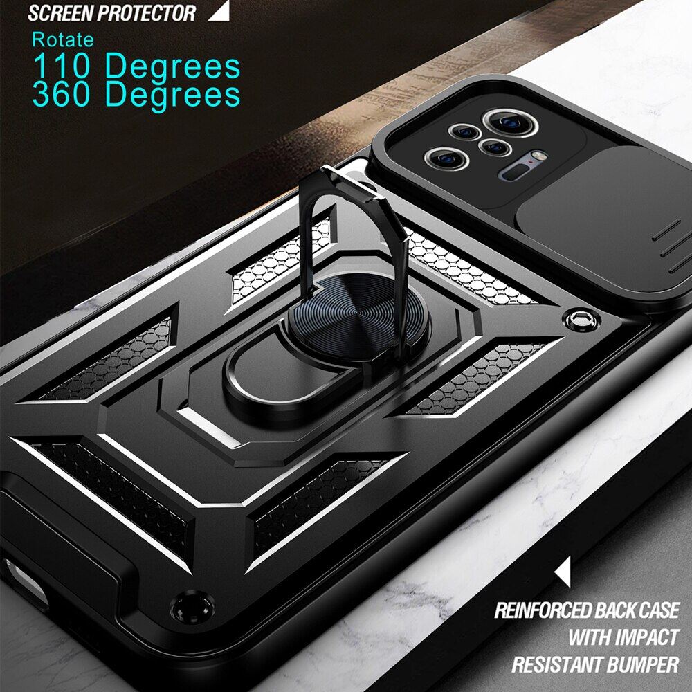 Ốp Có Vòng Chống Sốc KEYSION Ốp Bảo Vệ Camera Kéo Đẩy Cho Redmi 9 Power Redmi Note 10 Pro Max K40 Pro, Dành Cho POCO X3 Pro X3 NFC F3 M3 Pro 5G