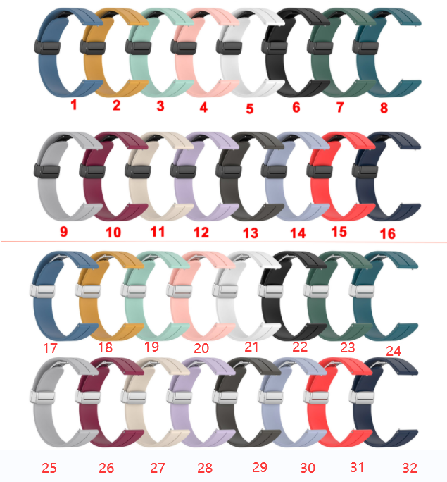 Strap Suitable For Fitbit Versa / Versa Lite / Versa 2/SE Folding Buckle Soft Silicone band