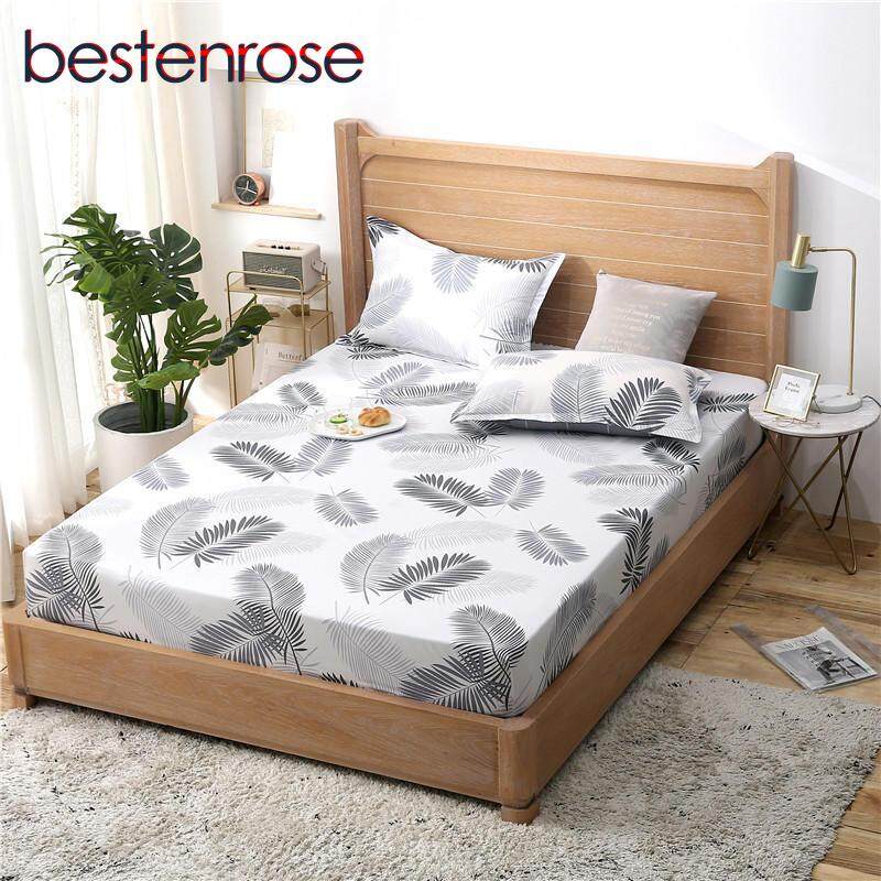 Ga Trải Giường In Họa Tiết Bestenrose, Ga Trải Giường Cố Định Chống Trượt