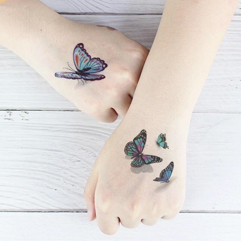tattoo stickers tahan lama 24 Kinds 3D Butterfly Tattoo Flowers Watercolor Temporary Body Art Sticker Disposable Make Up Concealer tatouage temporaire | Lazada tattoo stickers tahan lama 24 Kinds 3D Butterfly Tattoo Flowers Watercolor Temporary Body Art Sticker Disposable Make Up Concealer tatouage temporaire | Lazada