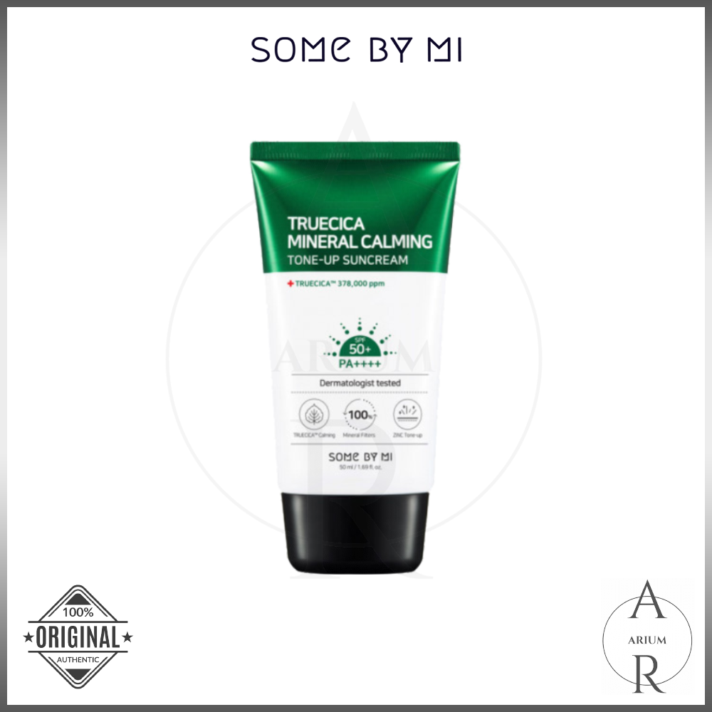 SOME BY MI Truecica Aqua / Mineral Calming Tone up Suncream 50ml SPF50 ...