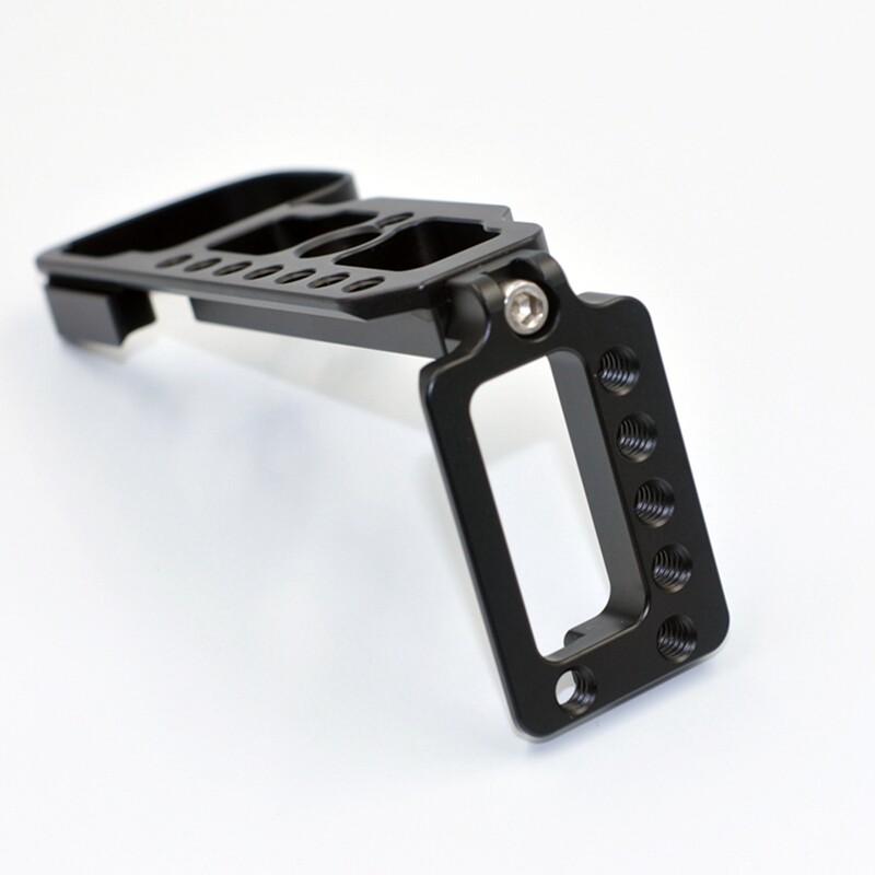 1 Pcs Quick Release L Plate Bracket Holder Hand Grip Vertical L Bracket for Sony A6100/A6300/A6400 Digital Camera Black