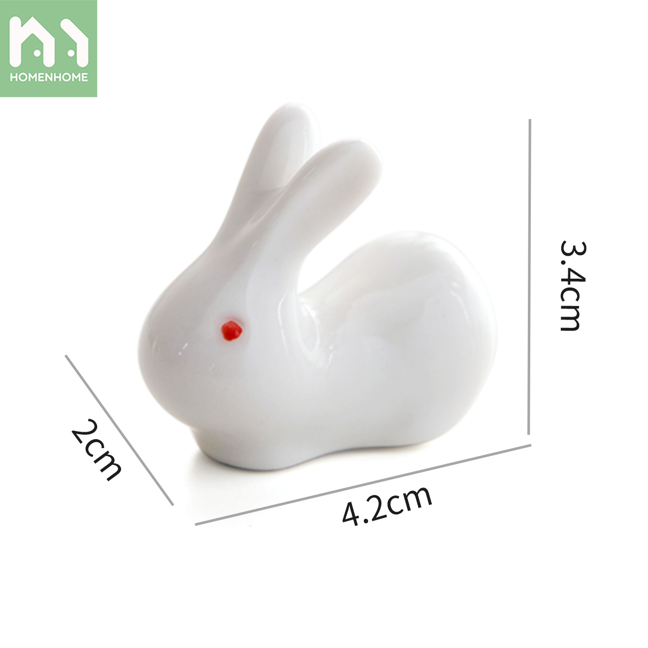 Homenhome 2 Chiếc Giá Để Đũa Giá Để Đũa Giá Đỡ Đũa, Bộ Đồ Ăn Gia Đình Sáng Tạo, Giá Đỡ Đũa Gốm Giá Đỡ Đũa