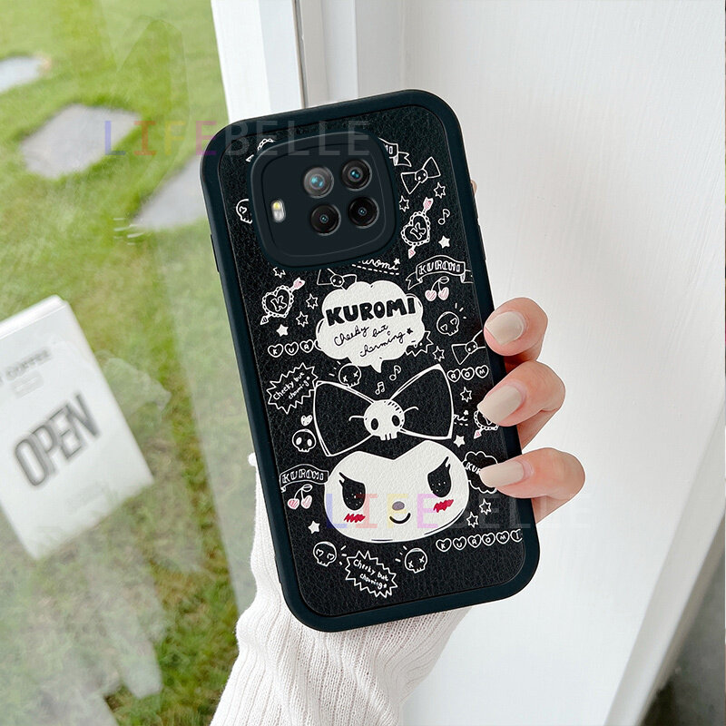 LIFEBELLE Ốp Cho Xiaomi Mi 10T Lite, Ốp Điện Thoại Mềm Họa Tiết Hoạt Hình Dễ Thương Kulomi Hoa Mặt Cười Thời Trang Ốp Lưng Bảo Vệ Chống Sốc Cao Su Silicon Cặp Đôi Cho Xiaomi