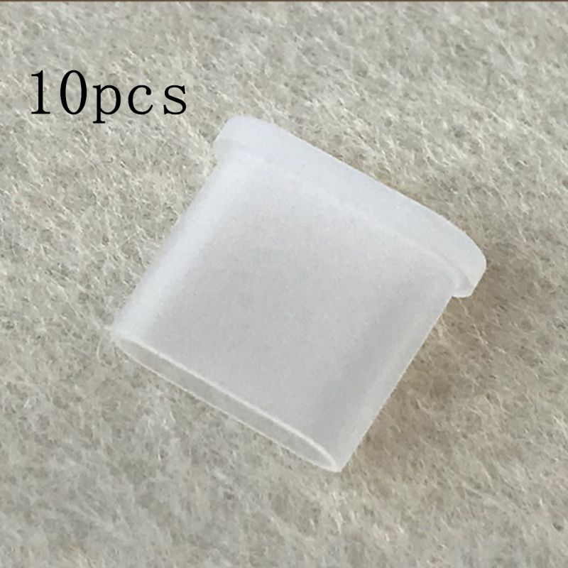 10Pcs Charging Cable Dust Plug Protector Cover Case Shell for Type-C Male  Charger Port
