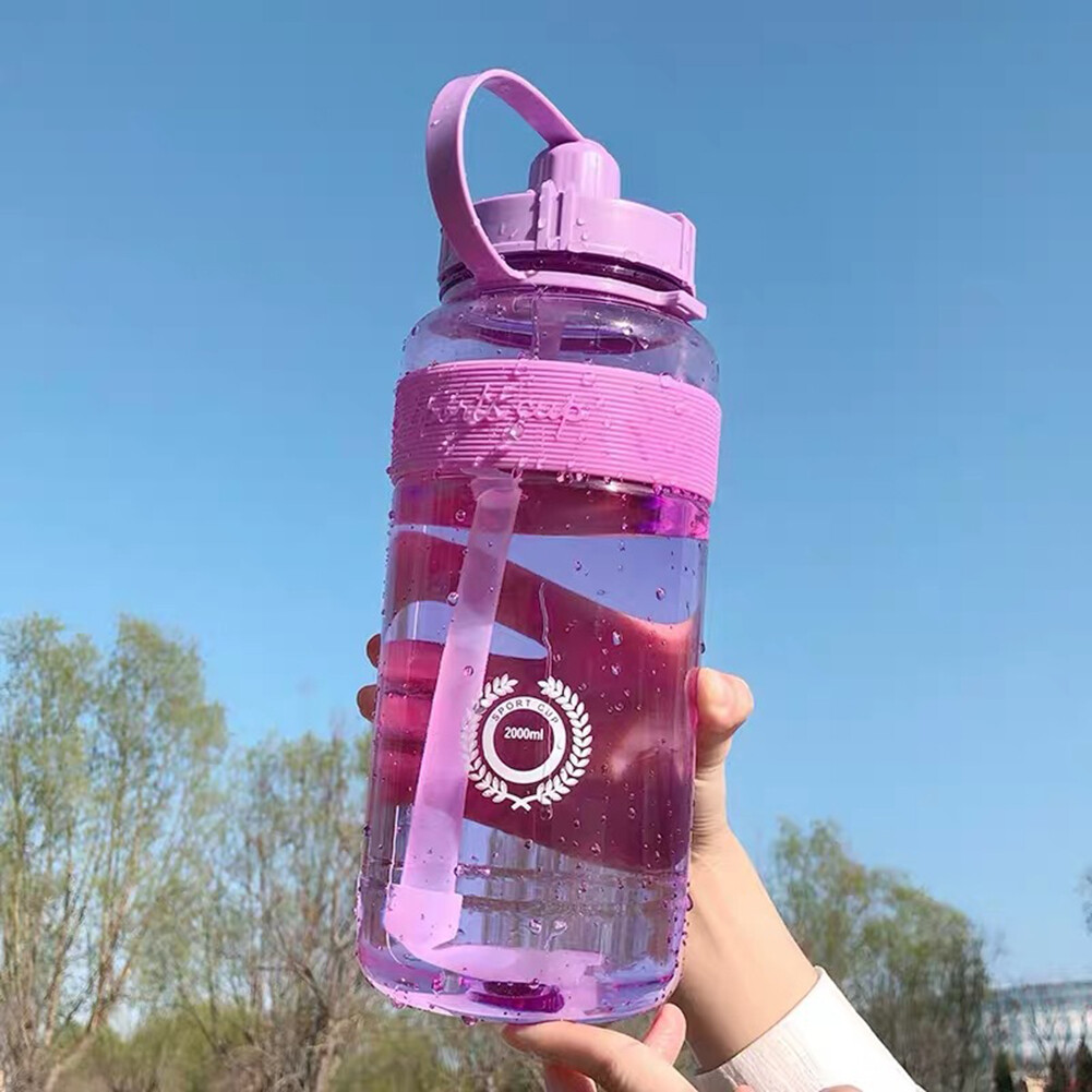 [ YIDEA HONGKONG] 1.5L/2L Water Bottle Large Capacity BPA Free Bottles Sports Drinking Bottle Outdoor Portable Kettle