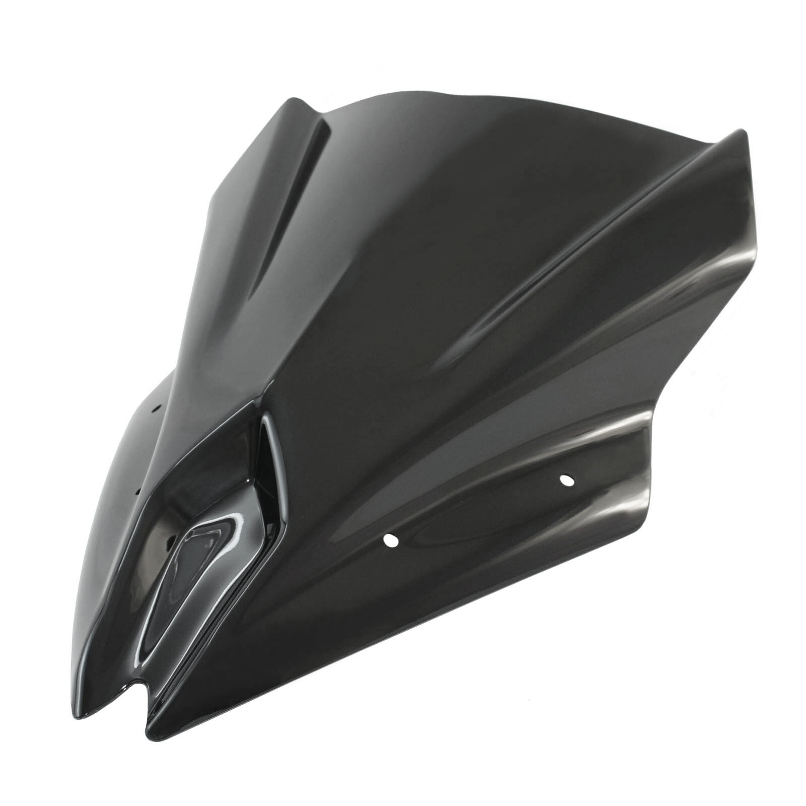 Motorcycle Parts Double Bubble Front Windscreen Windshield Visor Screen Fly Shield Wind Deflector Cover ABS Plastic For KAWASAKI Ninja 650 650R EX 650 F EX650 ER6F ER-6F 2017 2018 2019 P/N 39154-0352