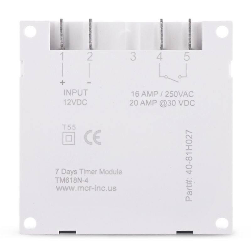 DC 12V AC  Digital LCD 7 Days Programmable Timer Switch Time Relay Control Countdown Time Function