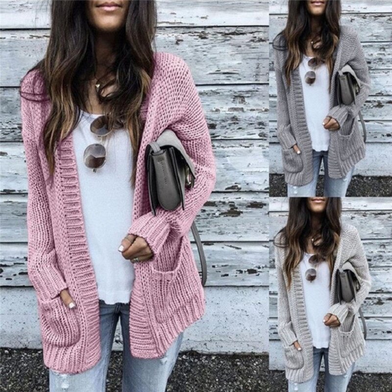 thin beige cardigan