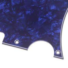 JOLLIC1Pcs 3 Lớp Guitar Pickguard 8 lỗ tấm cho đàn guitar